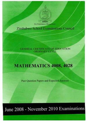 zimsec o level maths green book
