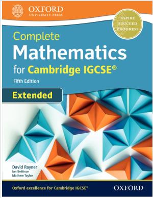  mathematics igcse and O level
